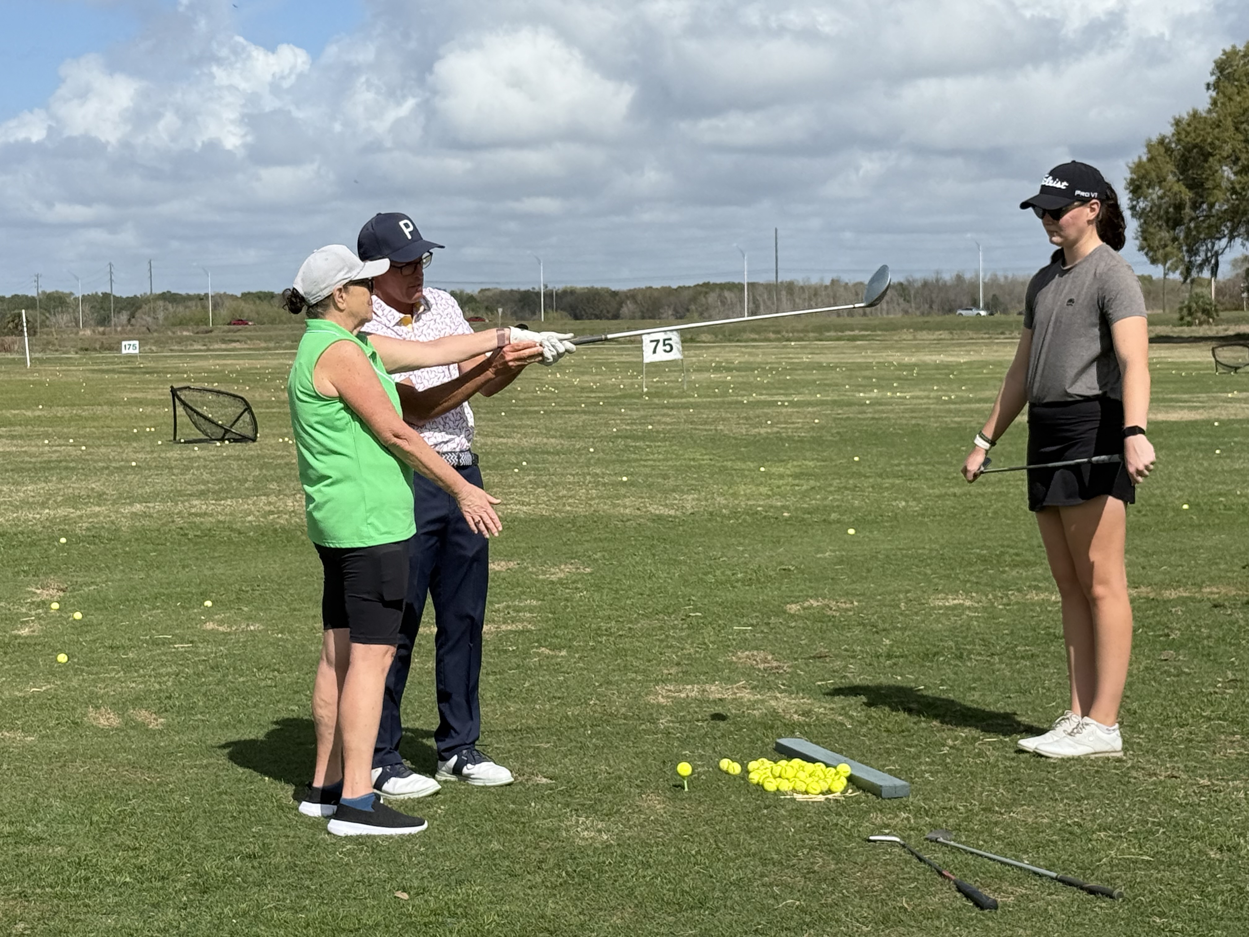 Adult golf coaching