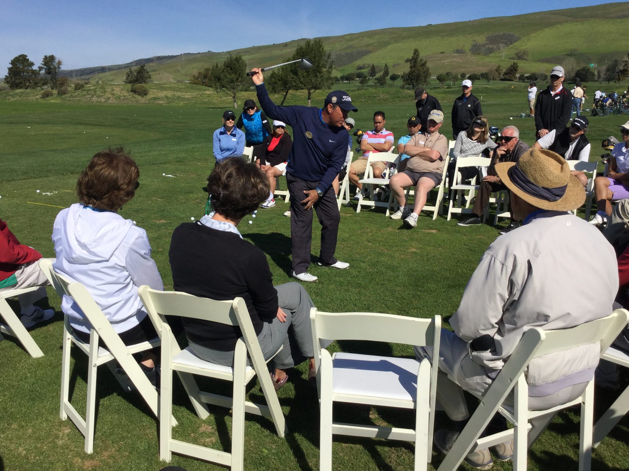 Large adult group clinic