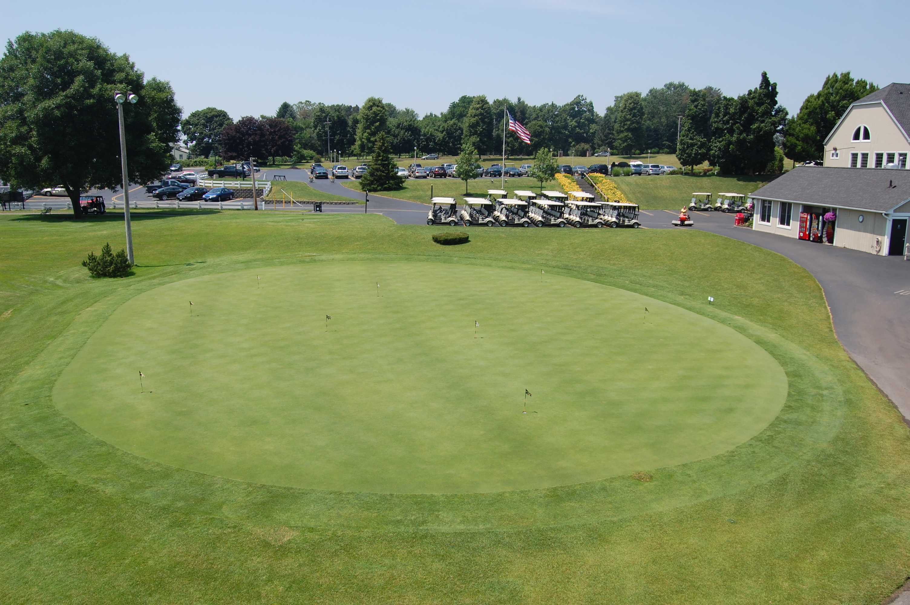 Practice Putting Green
