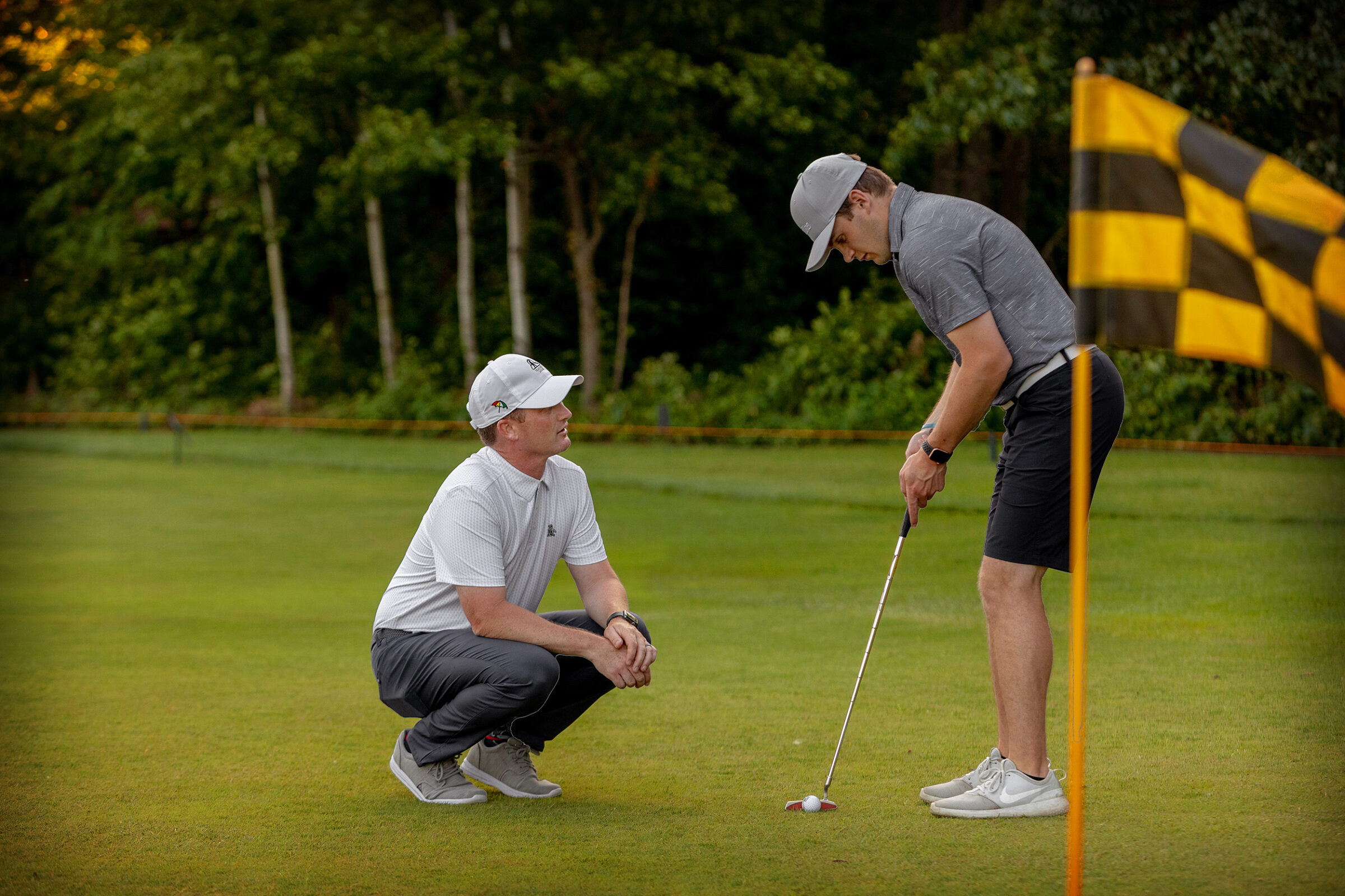 Putting lesson with TrackMan technology